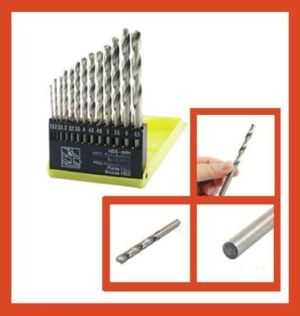 Drill Bits Set 13 Pcs Electric Suitable For Wood, Malleable Iron - Click Image to Close